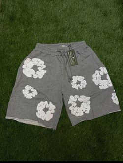 Denim tear shorts