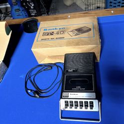 Old School Tape Recorder