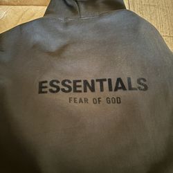 Black Stretch Limo Essentials Hoodie