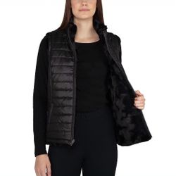 Faux fur reversible vest