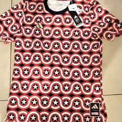 Adidas MLS X Marvel Capitán América Soccer Jersey
