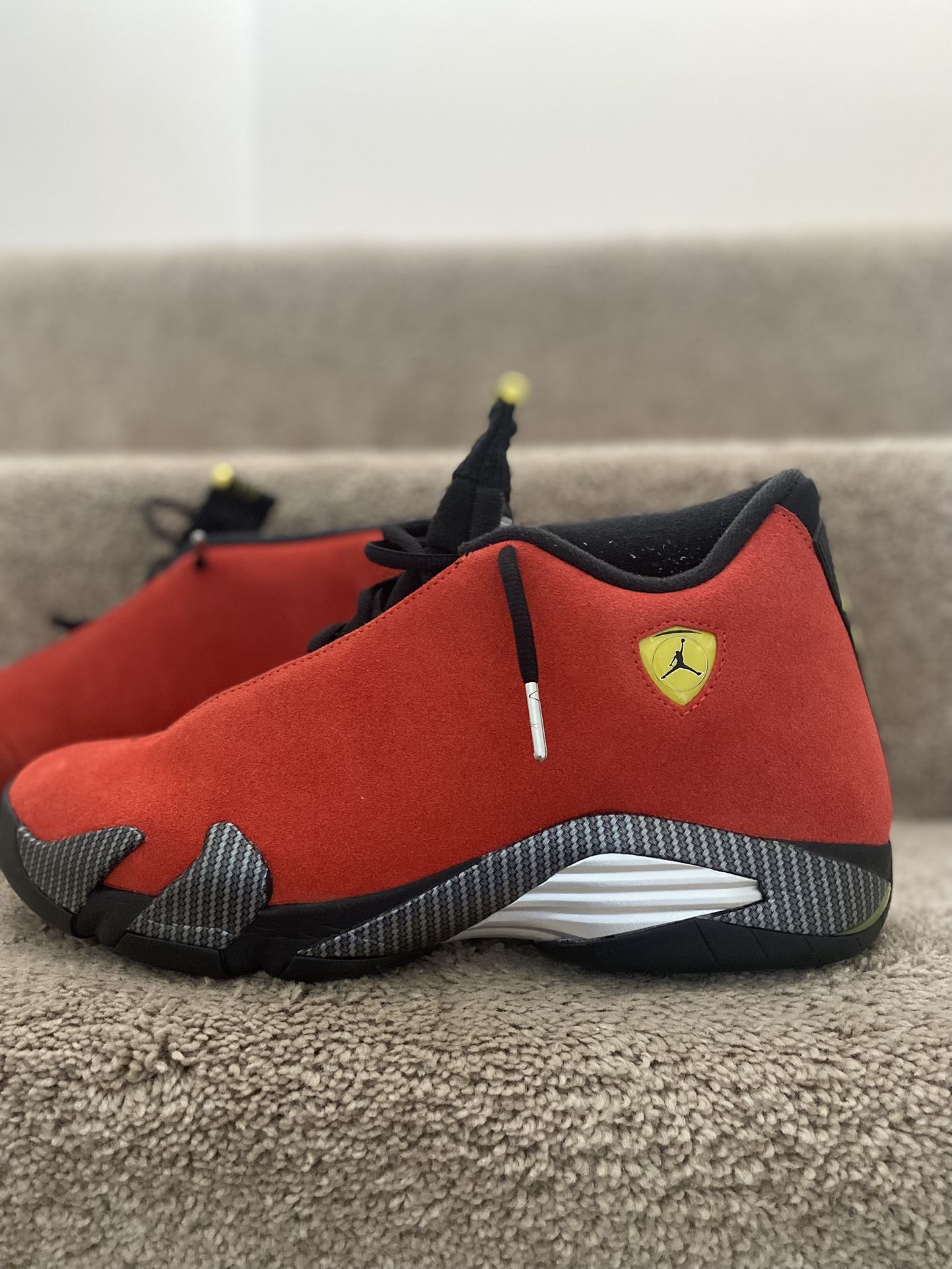 Red Jordan’s 14s