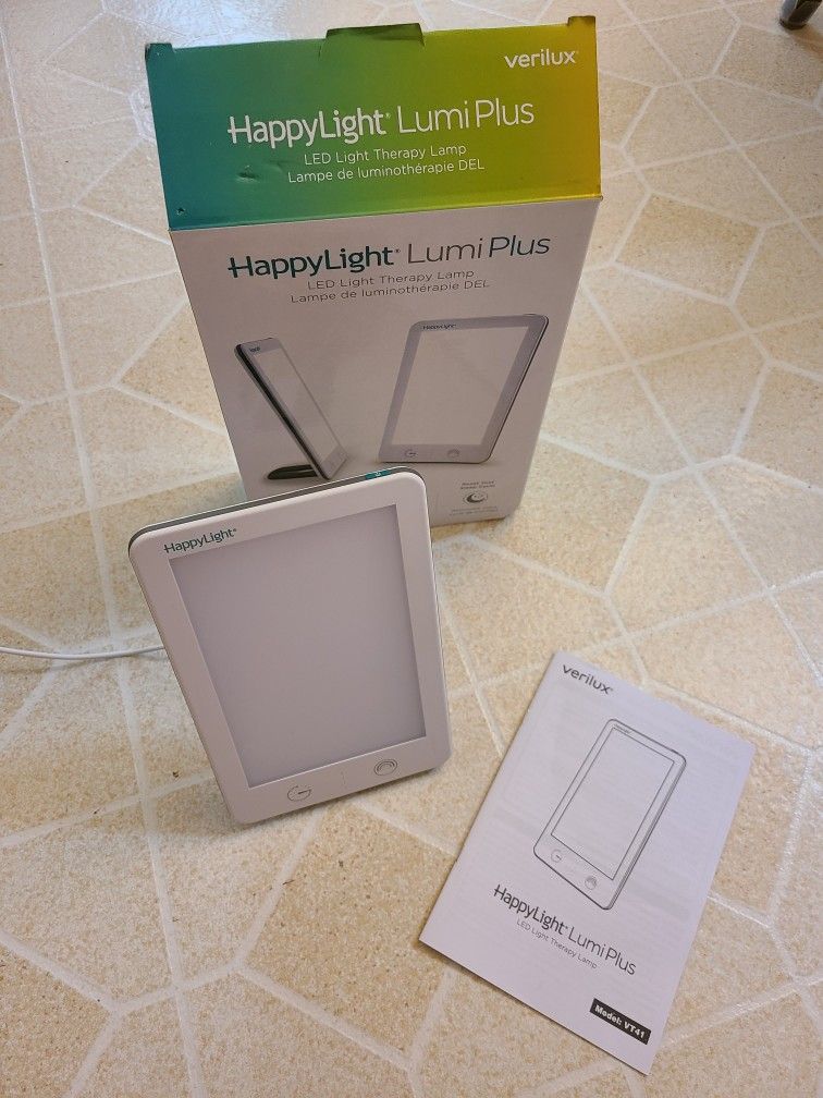 HappyLight Lumi Plus Verilux Happy Light Therapy Lamp VT41