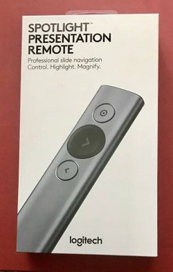 Logitech Spotlight Wireless Presentation Remote Control - BRAND NEW!