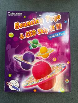Bouncing pogo & LED skip it