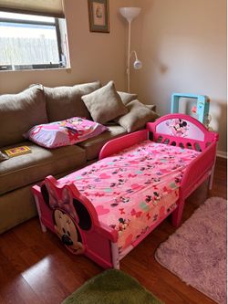 Toddler Bed Minnie Mouse