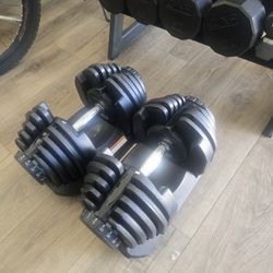 90lbs Adjustable Dumbbells Set 