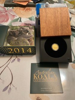 2014 Australian KOALA 1/10oz GOLD proof coin