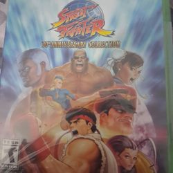 Sealed New 30th Anniversary Collection Street Fighter Xbox One 