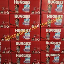 Huggies Size 6 Little Movers 126 Pañales Diapers❗️Nuevos Firm Price