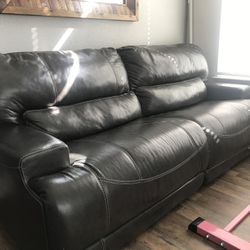 Leather Couch And Loveseat Recliner