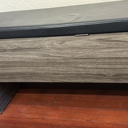 Dining Bench - Padded Top With Storage 