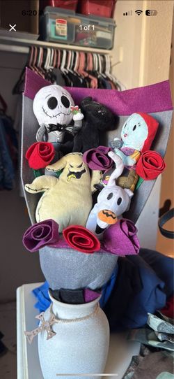 Nightmare before Christmas plush bouquet