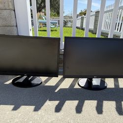 LG Monitors Good Condition 
