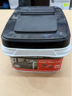 FastenMaster — Universal Hidden Deck Fastening System - Stainless steel hidden deck screws and clips - Black. -  200 sq ft