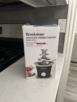 Brookstone Chocolate Fondue Fountain