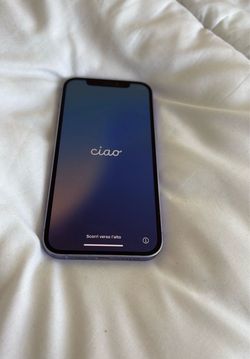 Good condition purple iphone 12 64gb