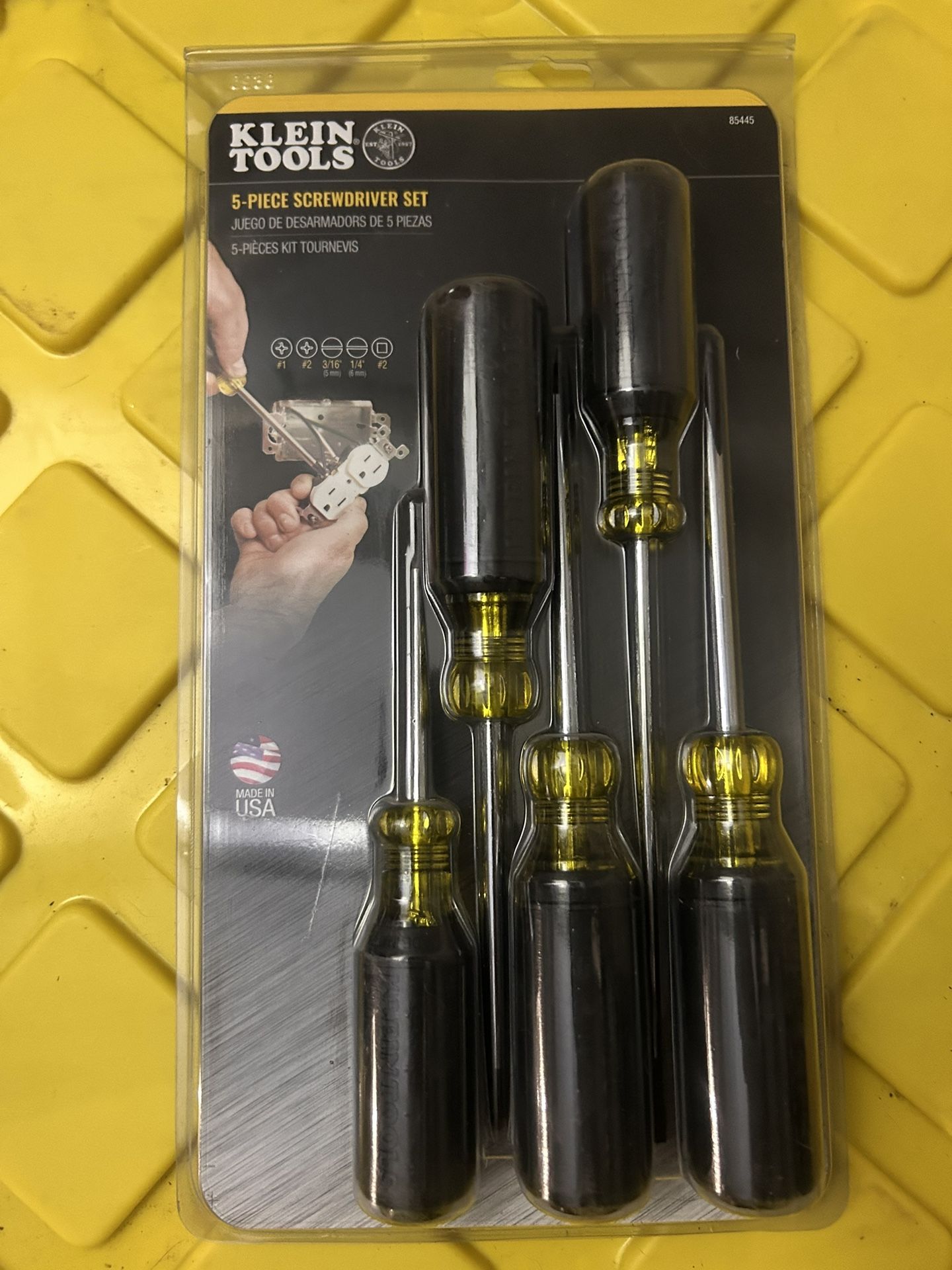Klein 4pc Screwdriver Set