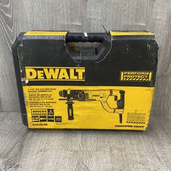 DEWALT 1-1/8” Corded SDS-Plus Concrete/ Masonry Rotary Hammer
