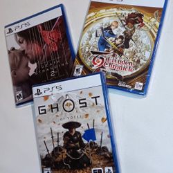 Eiyuden Chronicles Hundred Heroes/Death Stranding/Ghost Of Yetei PS5 Game Bundle
