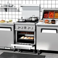Commercial Gas Range