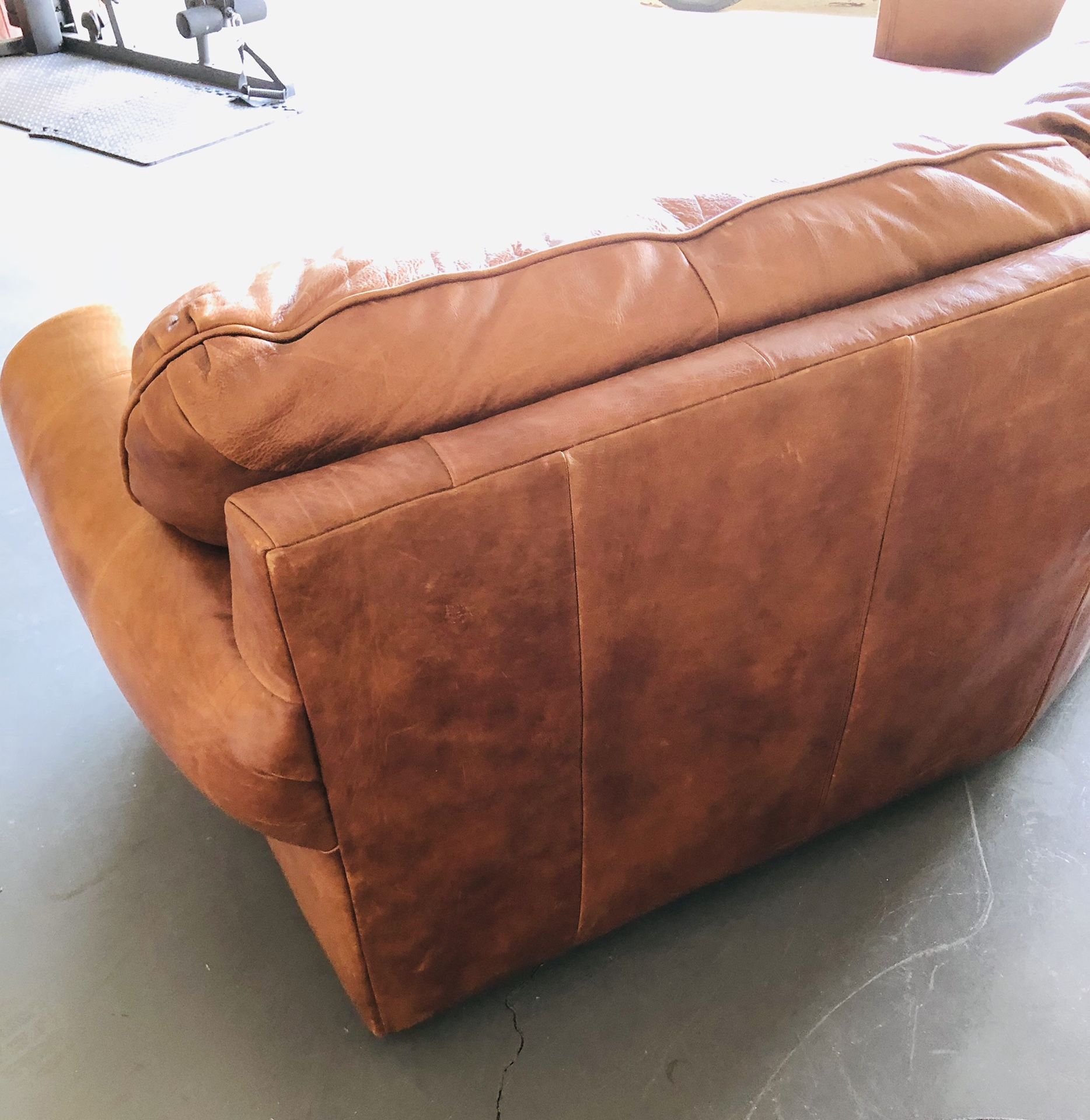 Italian Leather Sofa