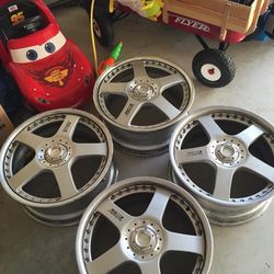 RacingHart c5 3 piece wheels