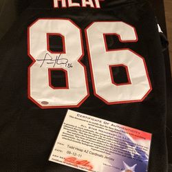 Todd Heap Autographed On Field Reebok Jersey 