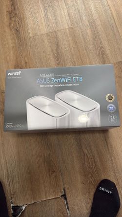 ASUS ZenWiFi ET8 (2-pack) – WiFi 6 Mesh – Like New
