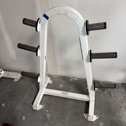 FOR SALE: Flex Fitness 2-Sided Plate Holder