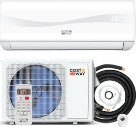 COSTWAY 12000 BTU Mini Split Air Conditioner & Heater, 20 SEER2 115V
