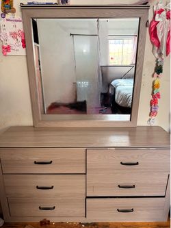Dresser with Mirror