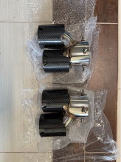 BMW G20 M340i M440i G4X M240i M Performance Carbon Fiber Quad Exhaust Tips