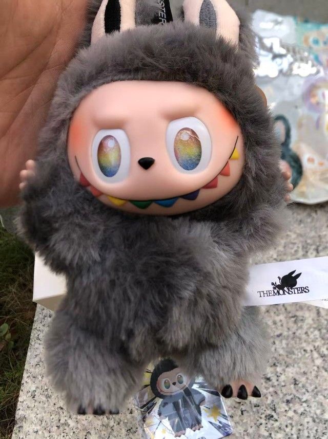 POP MART THE MONSTERS Vinyl Plush Pendant Labubu3.0 Front High Series ID Secret Model Single Blind Box