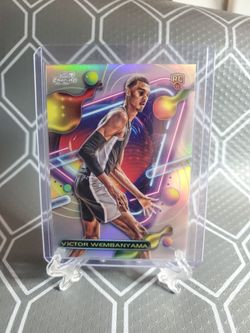 Victor Wembanyama RC REFRACTOR – 2023-24 Topps Cosmic Chrome #151