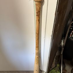 Adult M^ Powered Baseball Co Wood Baseball Bat $10