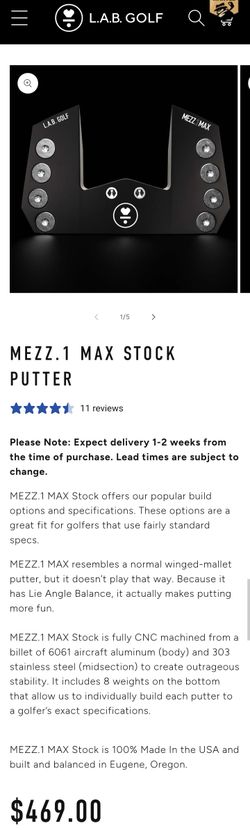 L.A.B Putter Mezz.1 MAX right Handed