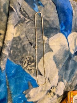 Authentic gold chain with diamond
