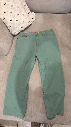 Empyre Mint Green Double Knee Pants