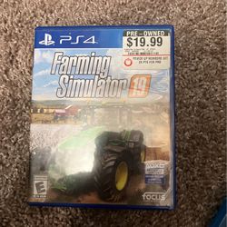 PS4 Farming Simulator 