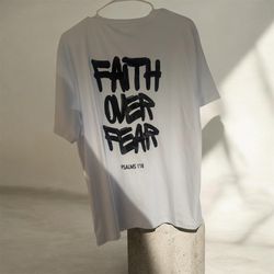 Faith over fear psalms 118 large