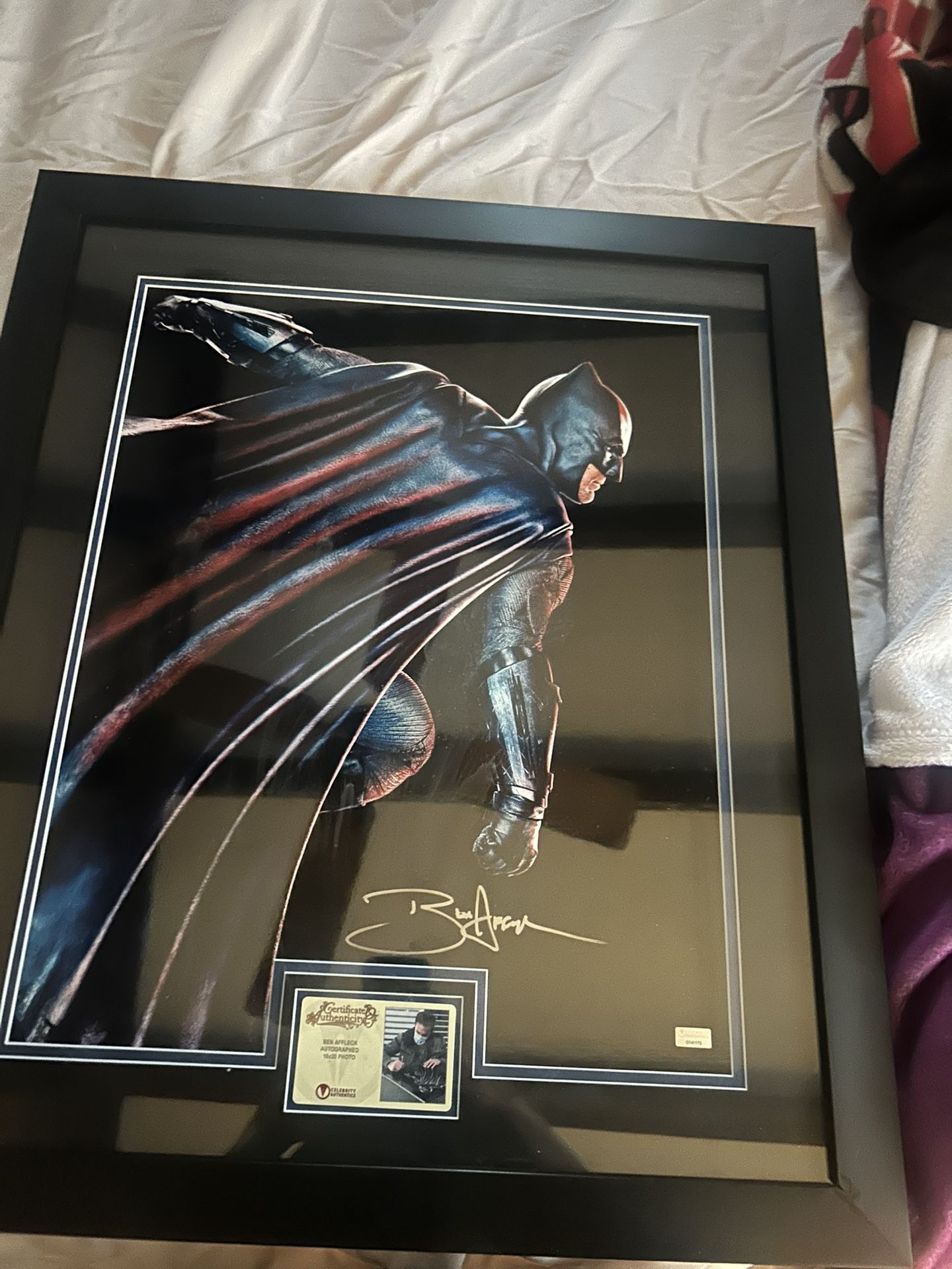 Signed Ben Affleck