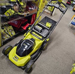 RYOBI 40V HP Brushless 20 in. Cordless Electric Battery Walk Behind Self-Propelled Lawn Mower