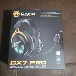 GAMOSERIES PRO headset/w Detachable mic