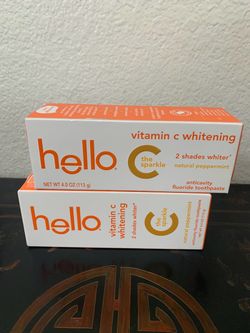 Hello vitamin C whitening new $8.00 for both