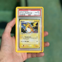 Holon Phantoms Reverse Holo Raichu PSA 10