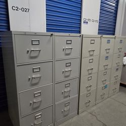 Heavy Duty Metal File Cabinet With Key $80 Each