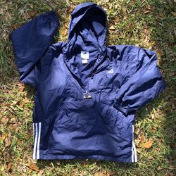 Throwback Adidas q/zip Track Suit Top