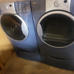 Washer And Dryer Electric Kenmore Elite He4t Super Capacity Plus Whit Warranty 600