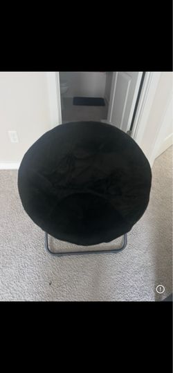 black chair